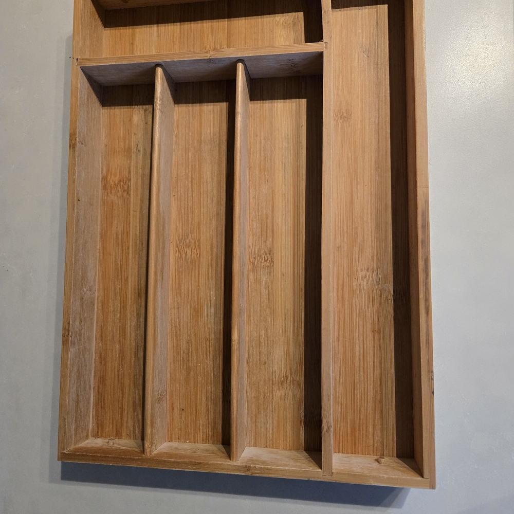Bamboo Utensil Organizer